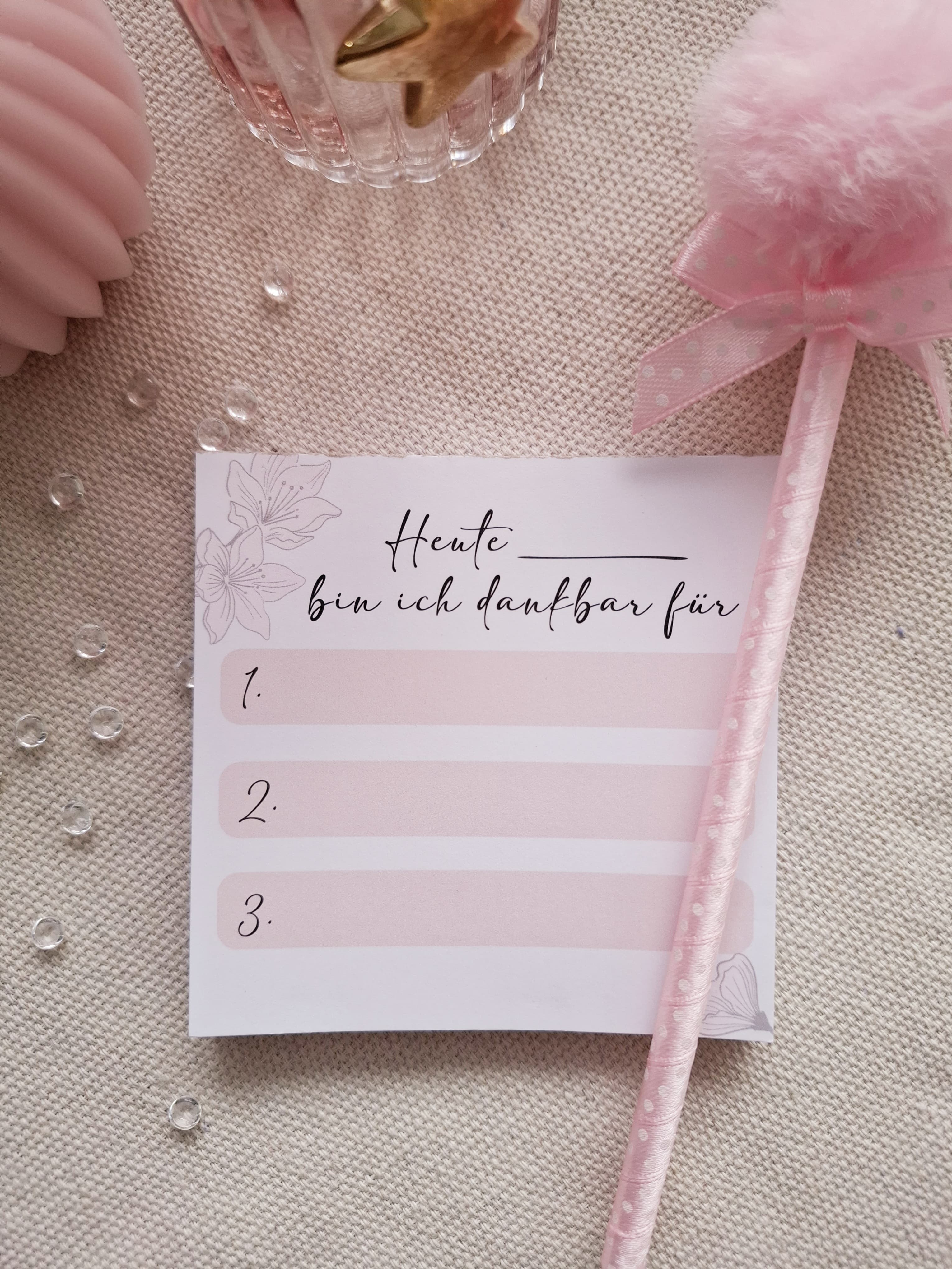 Schreibblock - DANKBAR - AC Designs