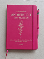 Personalisiertes A5 Notizbuch „An mein Ich von morgen“ mit Kugelschreiber