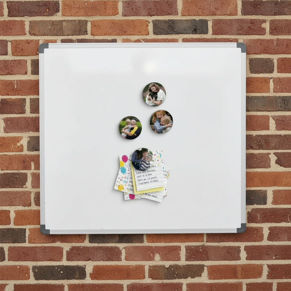 Magnetbutton 44 mm rund – Dein individuelles Kühlschrank-Abzeichen mit starkem Magnet