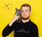 Bügelmotive - CatMom | CatDad + Zeichnung - AC Designs