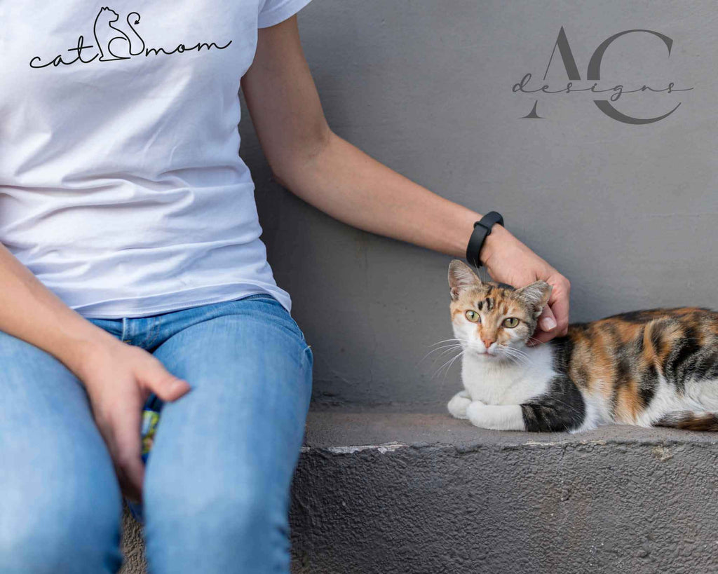 Bügelmotive - CatMom | CatDad + Zeichnung