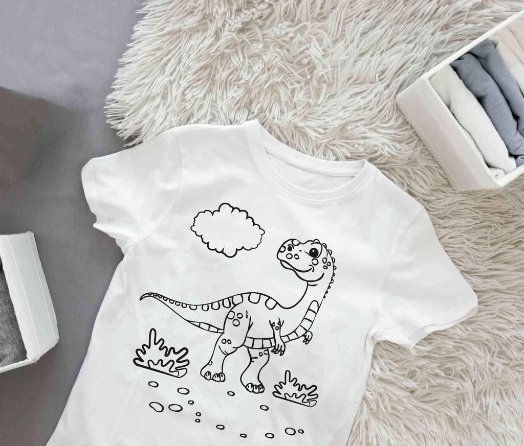 Ausmalbügelmotiv - DINO