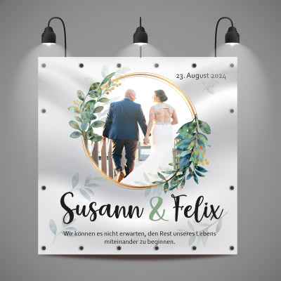 Hochzeitsbanner - FLOWER