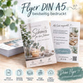 Flyer DIN A5 – beidseitig bedruckt | Eigene Druckdatei hochladen