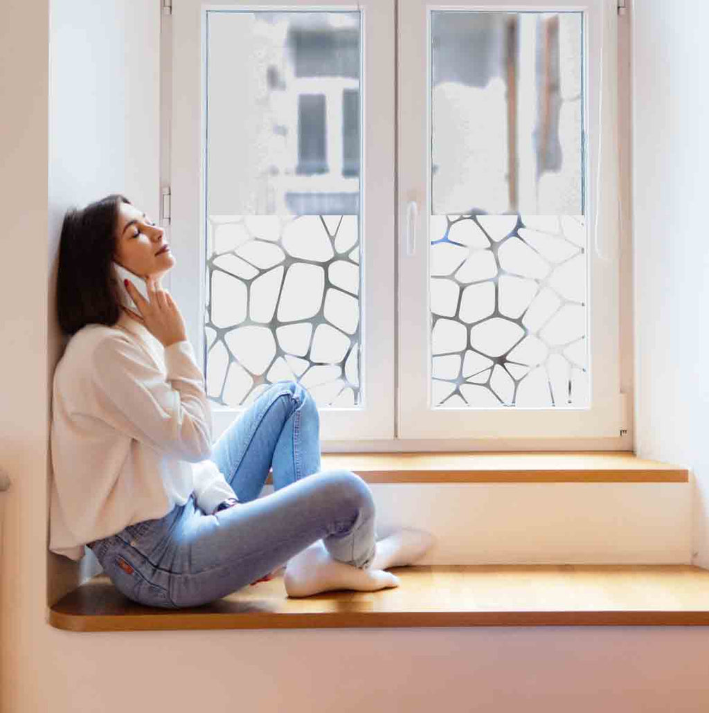 Glasdekor - Steinmuster - AC Designs