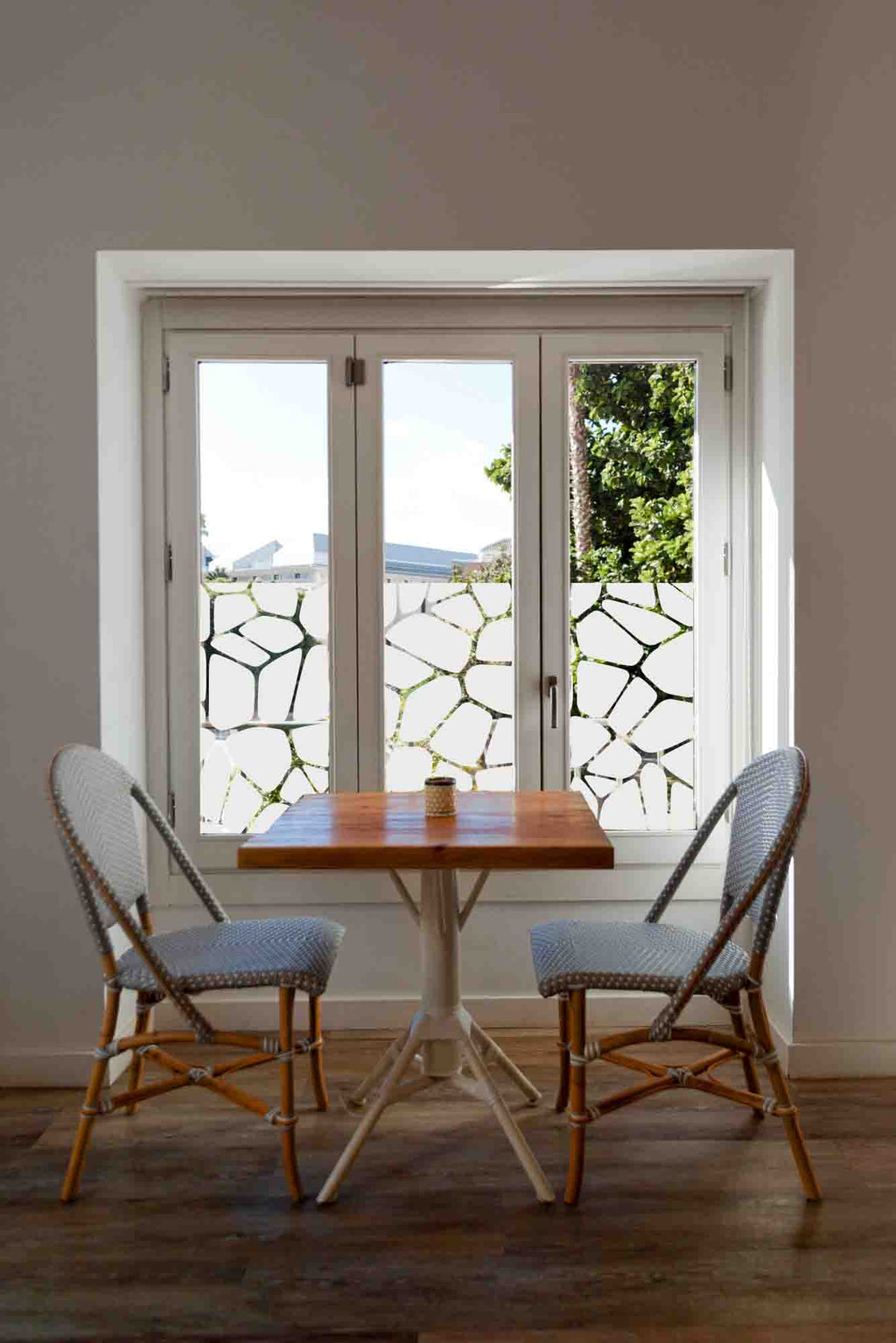 Glasdekor - Steinmuster - AC Designs