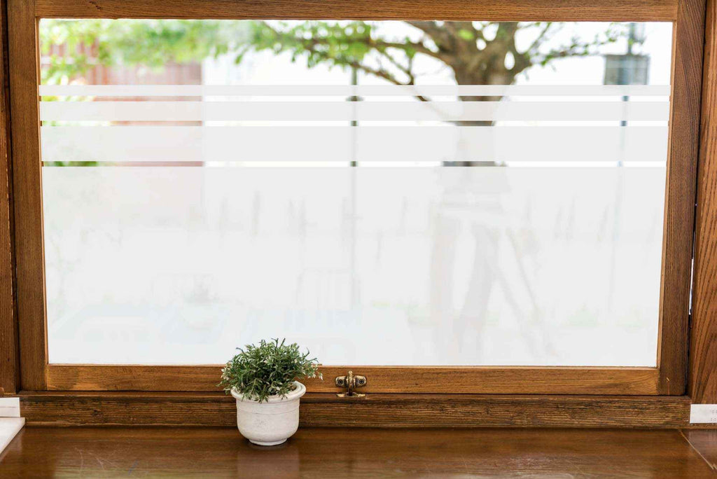 Glasdekor - Streifen Muster I