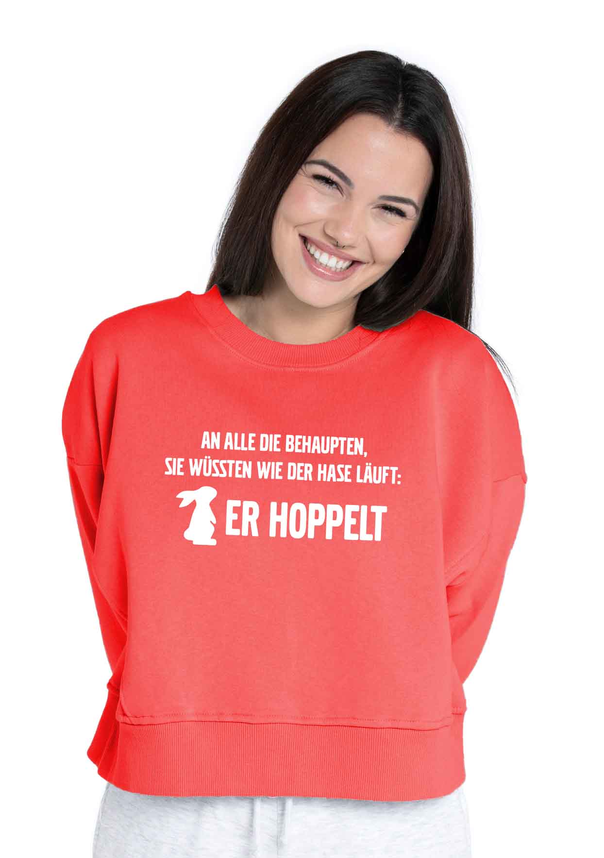 Bügelmotiv - HOPPELHASE