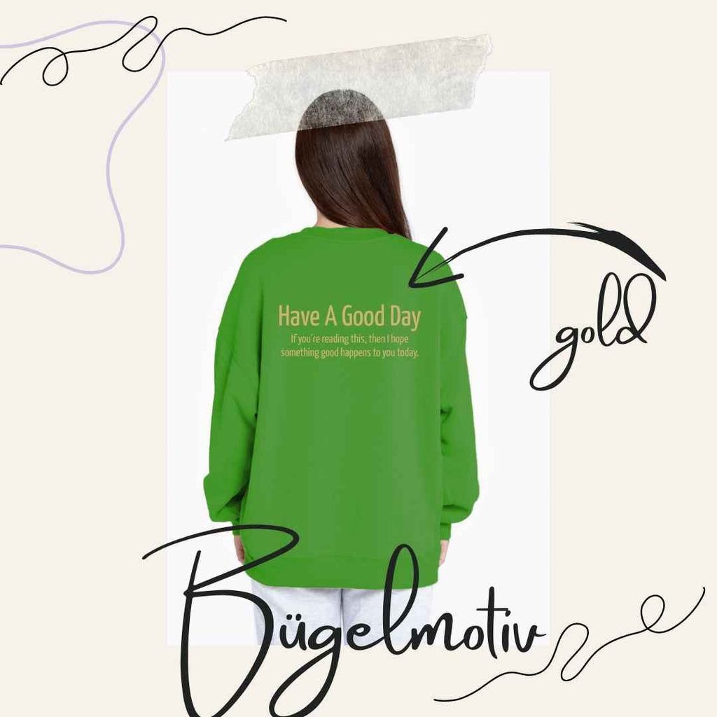 Bügelmotiv - HAVE A GOOD DAY