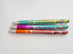 Druck-Kugelschreiber mit Lasergravur & Regenbogen-Farbverlauf