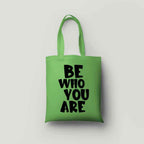 Baumwolltasche - BE WHO YOU ARE