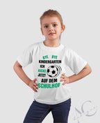 Bügelmotiv "Kicken auf dem Schulhof" – Der coole Schulstart für kleine Fußballfans!