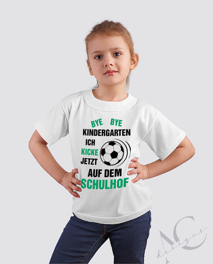 Bügelmotiv - KICKEN AUF DEM SCHULHOF