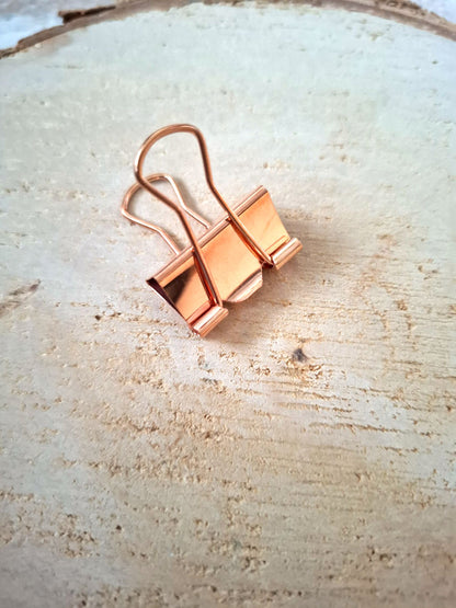 25mm PAPERCLIP in Roségold