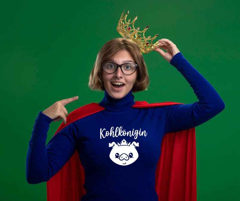 Bügelmotiv - KOHLKÖNIGIN