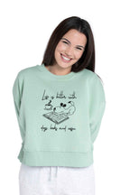 Bügelmotiv - LIFE IST BETTER WITH DOGS, BOOKS AND COFFEE