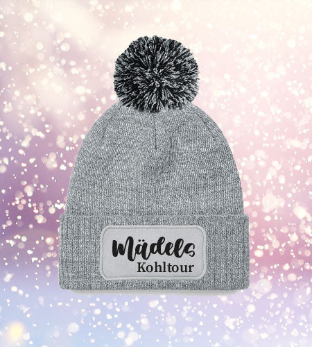 Mütze - MÄDELS KOHLTOUR - AC Designs