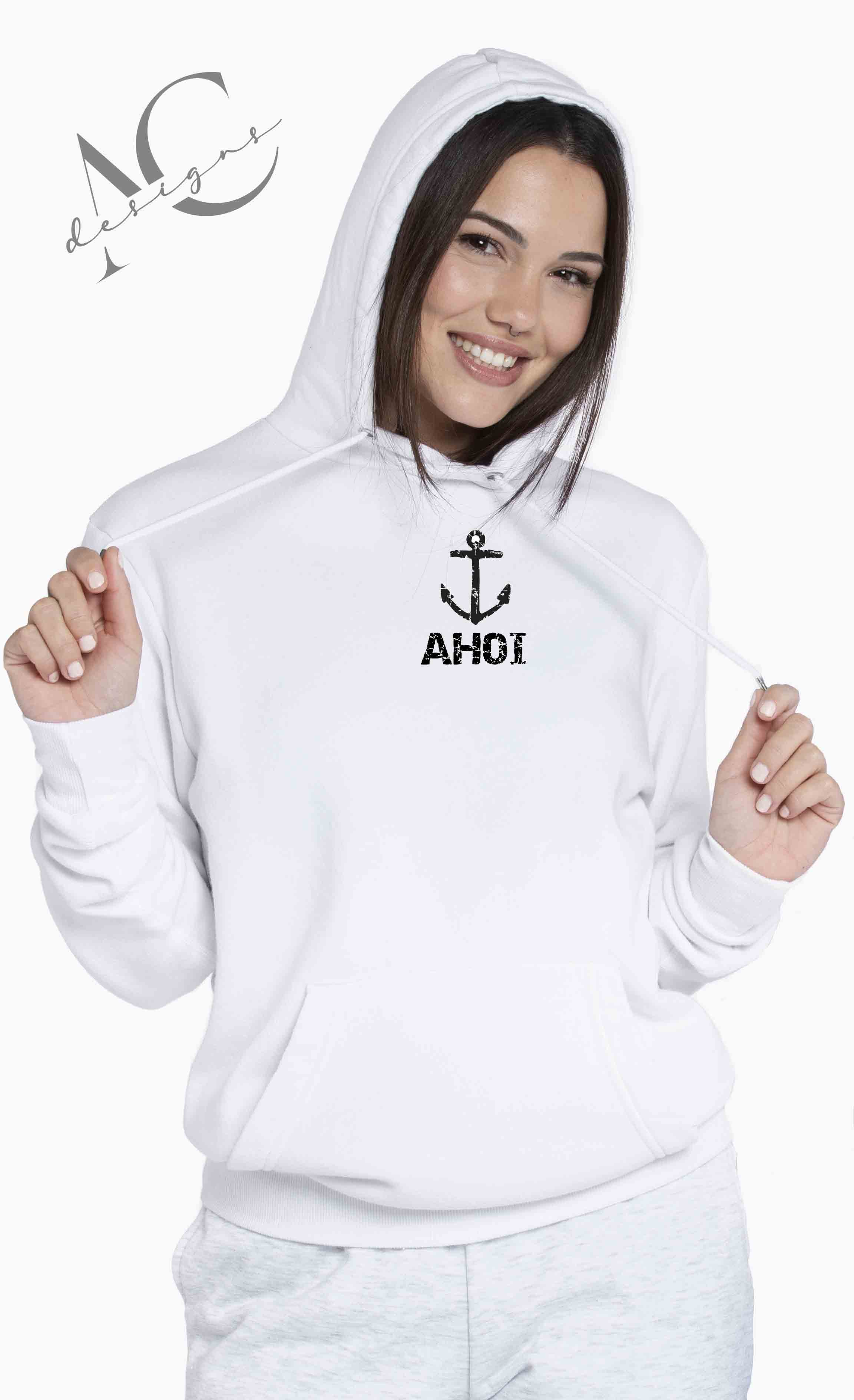 Bügelmotiv AHOI UND ANKER - AC Designs