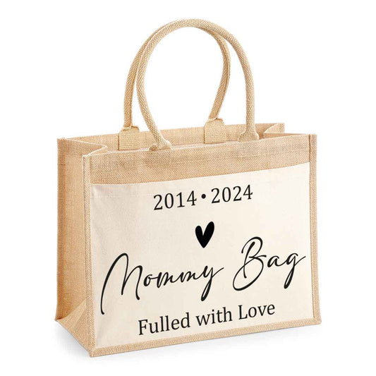 Jutetasche - MOMMY BAG