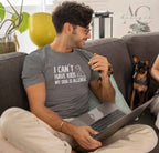 Bügelmotiv - I CAN´T HAVE KIDS MY DOG IS ALLERGIC