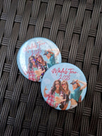 Personalisierter Urlaubsbutton 2025 – mit Wunschtext & Foto