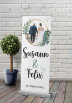 Premium Roll-Up Bannerdisplay - FLOWER