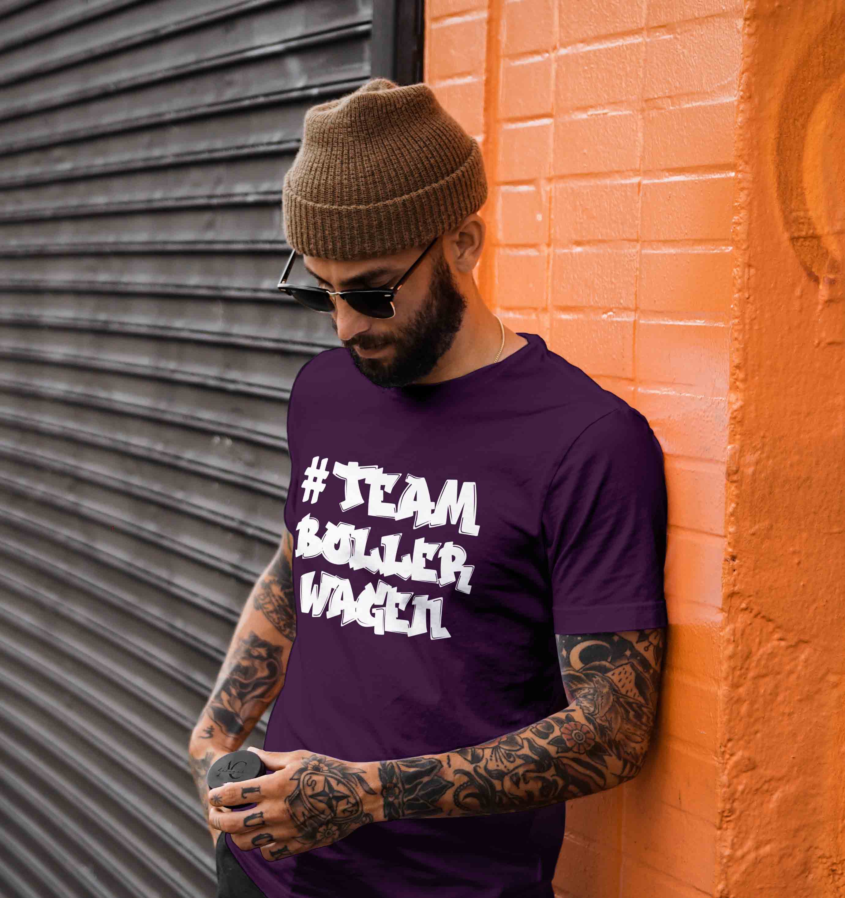 Bügelmotiv - #TEAM BOLLERWAGEN - AC Designs