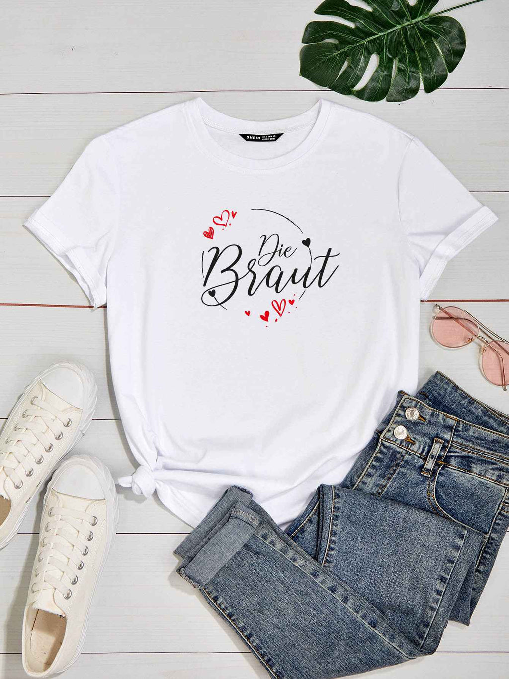 Bügelmotiv DIE BRAUT | TEAM BRAUT ❤