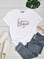 Bügelmotiv DIE BRAUT | TEAM BRAUT ❤