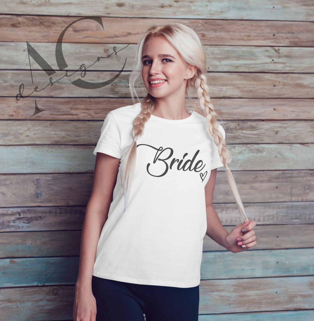Bügelmotiv BRIDE| TEAM BRIDE ♡ - AC Designs