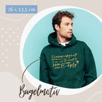 Bügelmotiv -  UNZUFRIEDENHEIT IST DER ERSTE SCHRITT ZUM ERFOLG