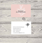 Visitenkarten FLOWER