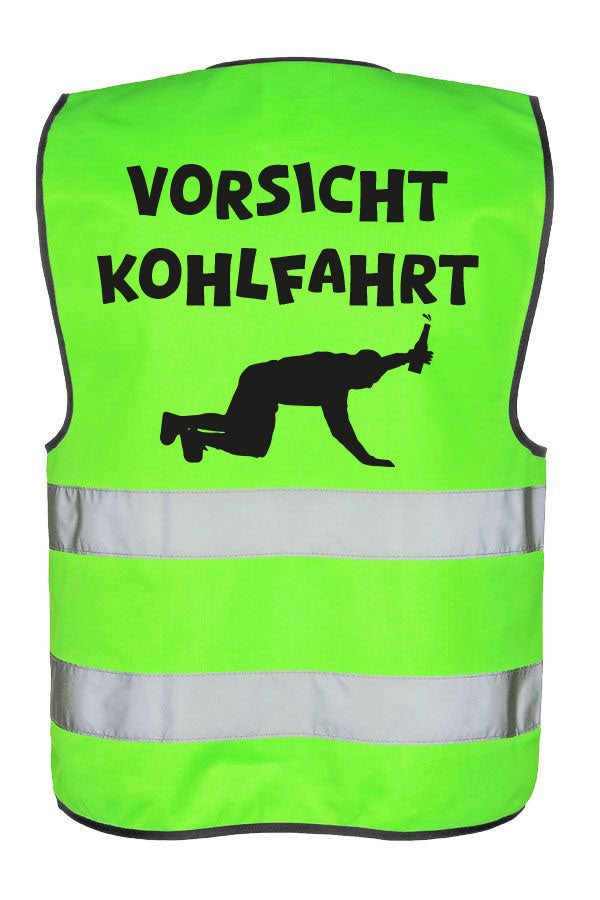 Warnweste - VORSICHT KOHLFAHRT - AC Designs