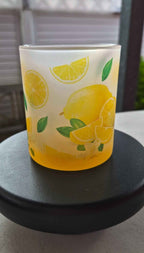 Glasbecher - ZITRONE