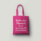 Baumwolltasche bedruckt - RETTE DEN PLANETEN - AC Designs