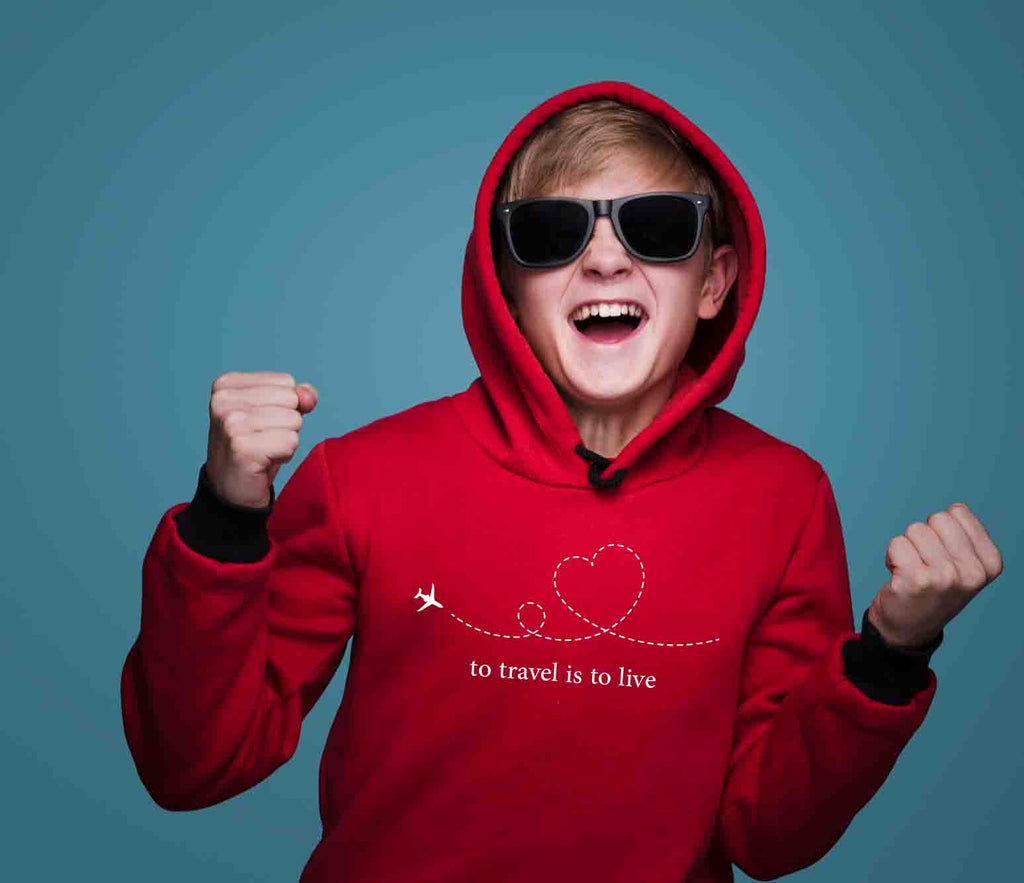 Bügelmotiv - TO TRAVEL IS TO LIVE - AC Designs