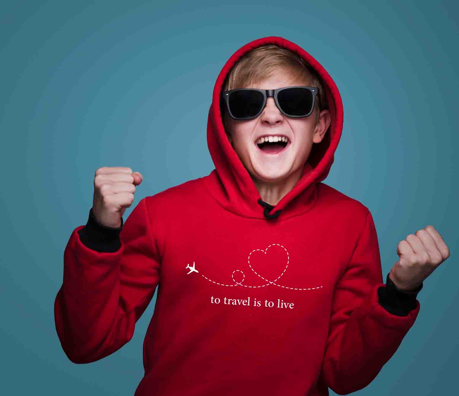 Bügelmotiv - TO TRAVEL IS TO LIVE - AC Designs