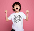 Ausmal Premium T-Shirt - WEIHNACHTSMANN - AC Designs