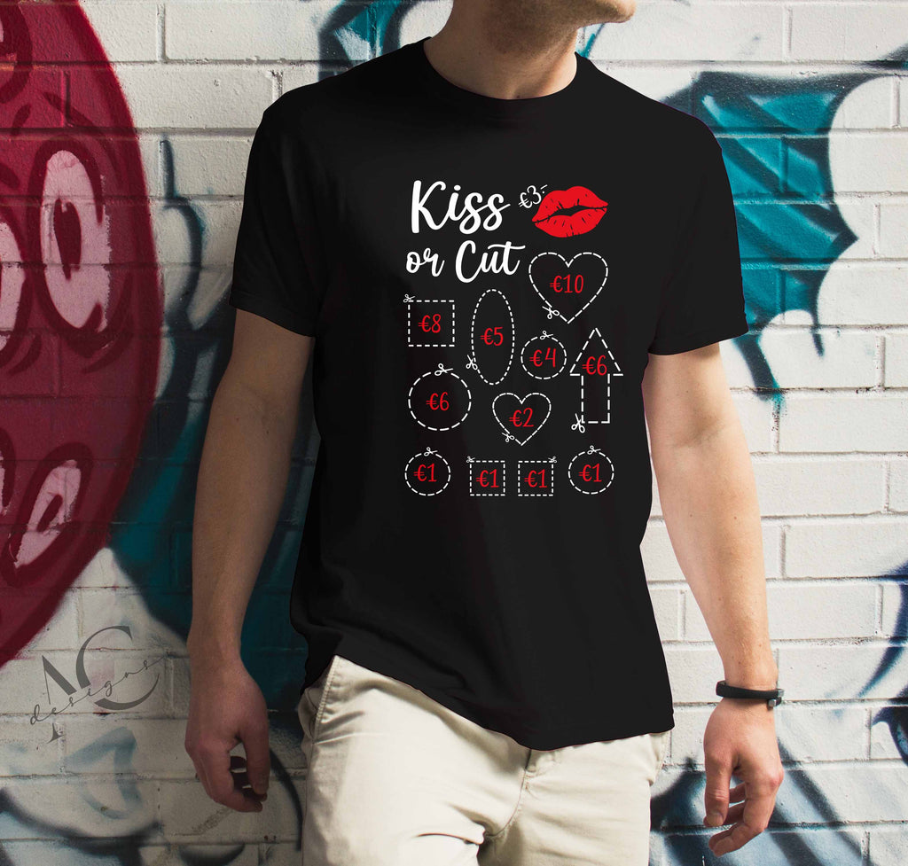 Bügelmotiv KISS OR CUT - AC Designs