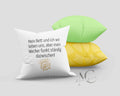 Bügelmotiv - MEIN BETT UND ICH, WIR LIEBEN UNS... - AC Designs