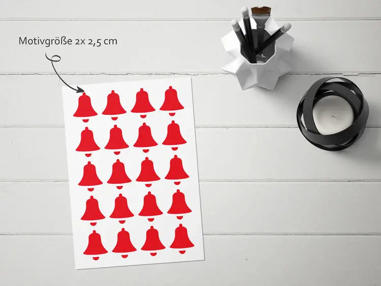 Aufkleber Bogen - GLOCKE AC Designs