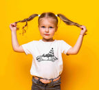 Ausmalbügelmotiv - AUTO MIT TANNENBAUM