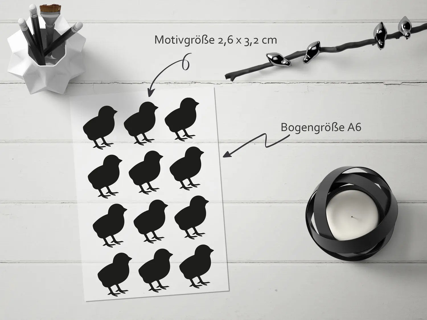 Bügelmotiv Bogen - KÜKEN AC Designs