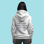 Bügelmotiv - I HOPE YOU KNOW HOW LOVED YOU ARE