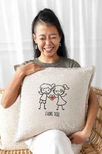 Bügelmotiv - I LOVE YOU