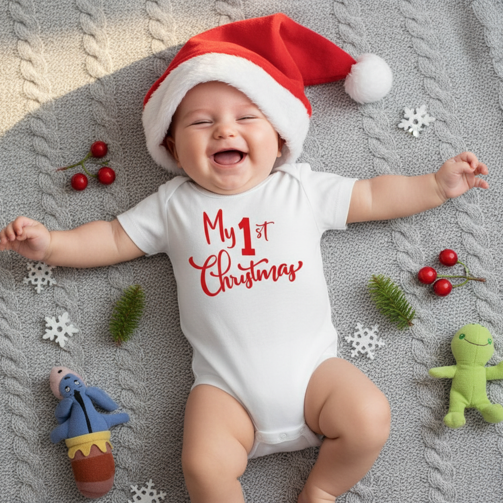 Bügelmotiv - MY FIRST CHRISTMAS