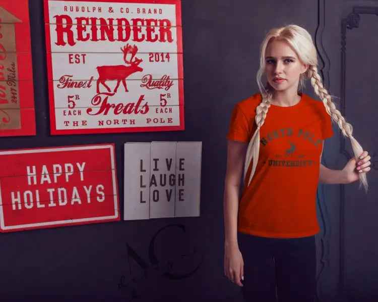 Bügelmotiv - NORTH POLE UNIVERSITY