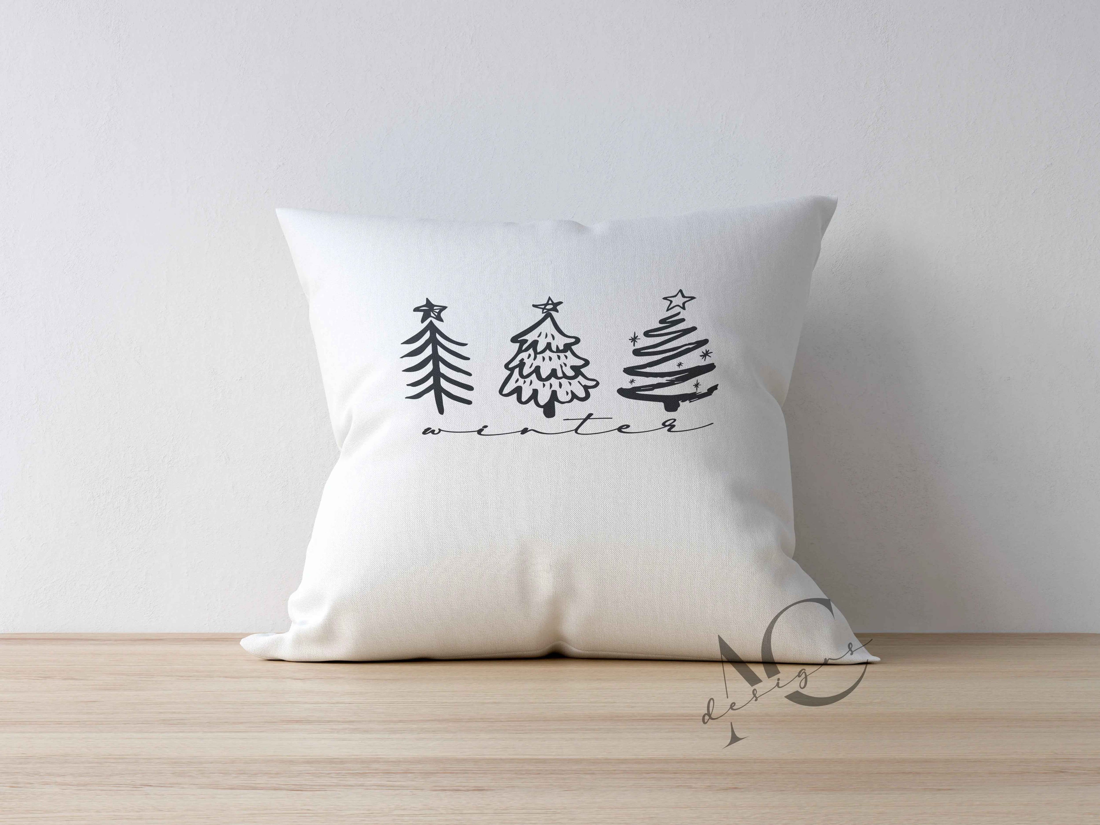 Bügelmotiv - TANNENBÄUME