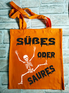 Baumwolltasche - SÜßES ODER SAURES - AC Designs