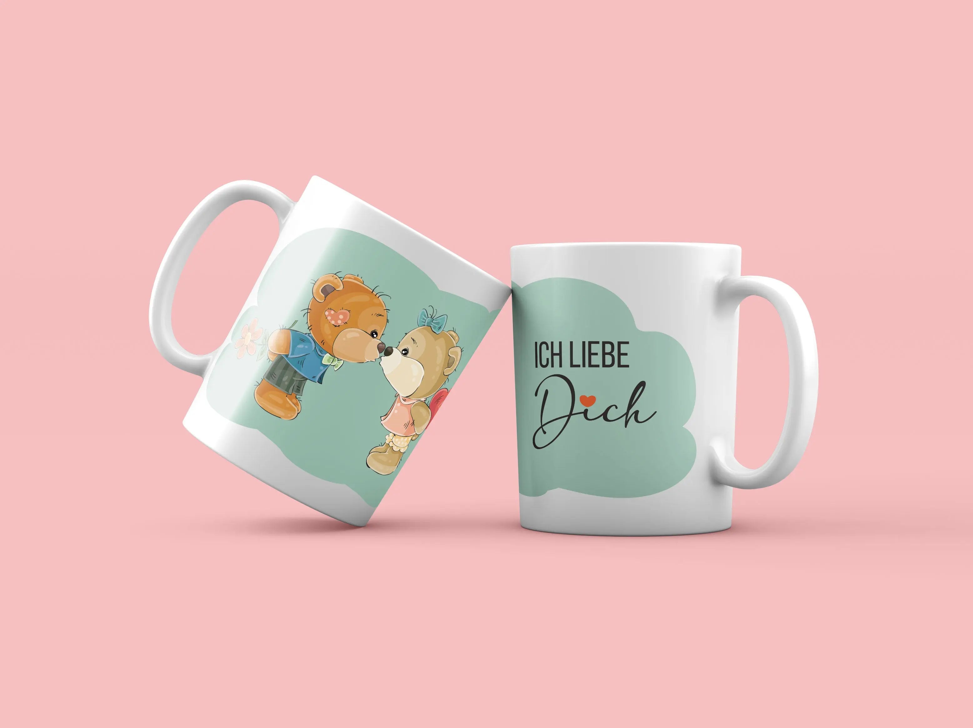 Becher - ICH LIEBE DICH AC Designs